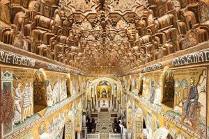 The magnificent Cappella Palatina in the Palazzo Reale, Palermo